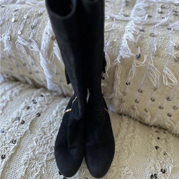 Stuart Weitzman black suede boots - Picture 8 of 8